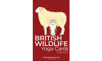 British Wildlife Yoga Cards for Kids