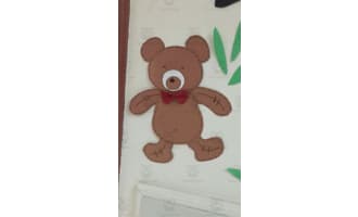 Brown Bear printable hand craft