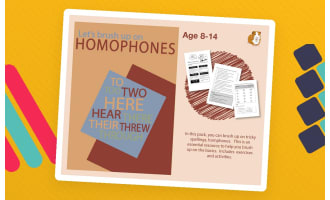 Brush Up On Homophones (9-14 years)