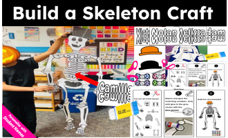 Build a Skeleton Halloween Craft Project
