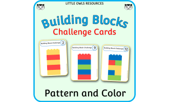 Building Block Challenge Cards – Pattern Practice