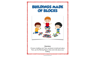 Buildings Made of Blocks Activity