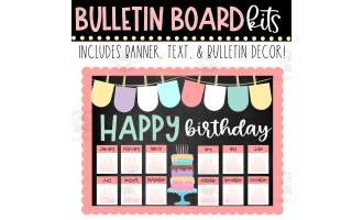 Free Goods Classroom Bulletin Board Lettering Pack - Editable