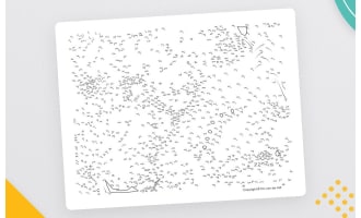 Butterfly Extreme Dot-to-Dot – 979-Dot Printable