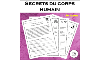 C. de lecture - Secrets du corps humain / French Reading Comprehension