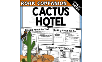 Cactus Hotel Read Aloud Book Companion Activities for IRA
