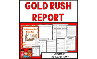 Gold rush math worksheets