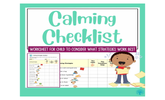 Calming Strategies Checklist