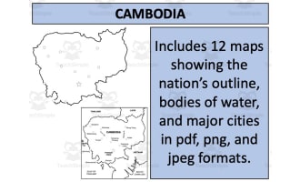 Cambodia Map Resources