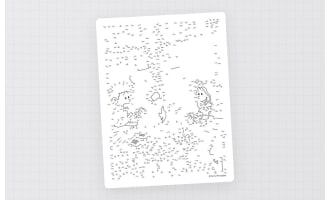 Camping Extreme Dot-to-Dot / Connect the Dots PDF