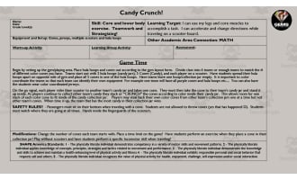 Candy Crunch PE Game