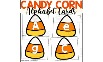 Candy Letter Cards for Games and Centers