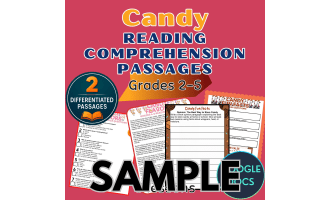 Candy Reading Comprehension 1 Lesson Sample Google Docs