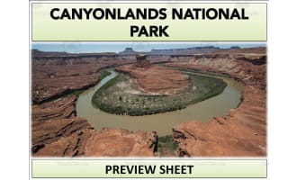 Canyonlands National Park Geography Unit