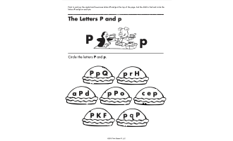 Capital and Lowercase Letters P-Z Printable Workbook
