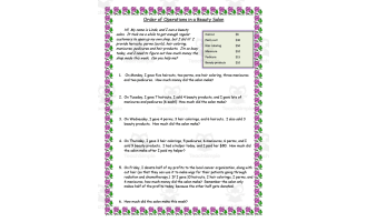 Careers Now and Then | Order of Operations in a Beauty Salon