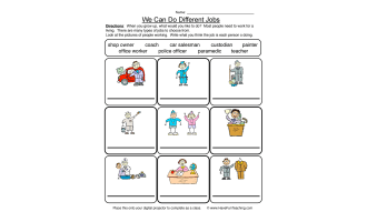 Careers Worksheet
