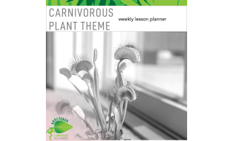 Carnivorous Plant Themed Weekly Planner
