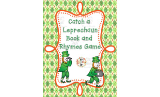 Catch a Leprechaun Book and Rhymes Game