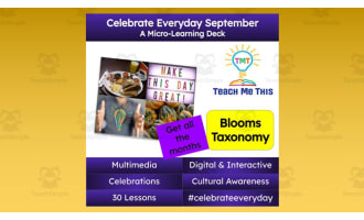 Celebrate Everyday September: A Micro-Learning Deck | Digital Mini Lessons