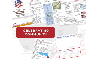 Celebrating Community Activity Booklet - US Symbols, Songs and Flags