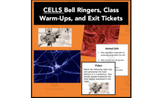 Cells - Bell Ringers, Class Warm-Ups, and Exit Tickets