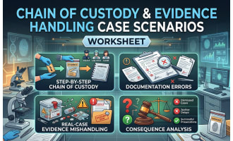 Chain of Custody & Evidence Handling Case Scenarios