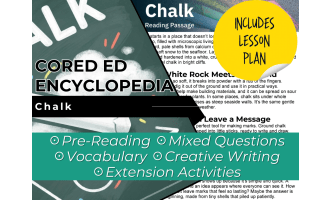 Chalk Reading Comprehension Passage - Cored Ed Encyclopedia