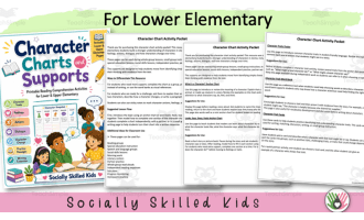 Character Charts, for Comprehension