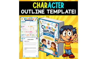 Character Outline Template | SUPER FREE BOOK