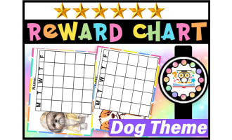Chart Reward Incentives Dog Theme