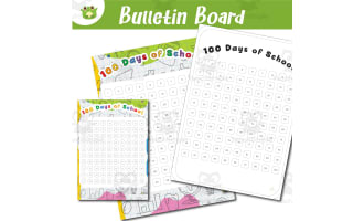 Charts 100 Days of School | 3-Page Printable | Back to School Doodles