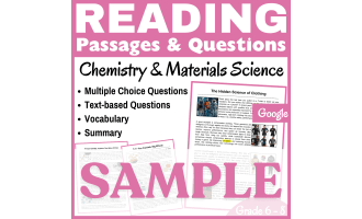 Chemistry & Materials Science: SAMPLE Reading Passage (Google)