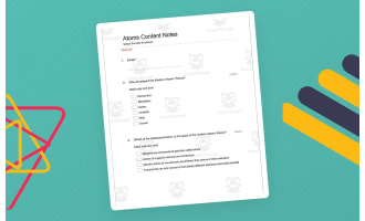 Chemistry: Atom Test - Google Form