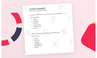 Chemistry: Balance Equations and Reaction Types Test - Print and Google Forms