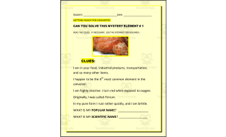 Chemistry: Mystery Element #1