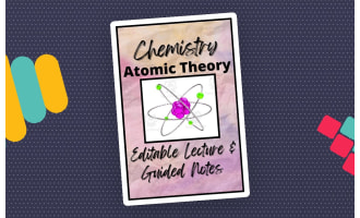 Chemistry: Unit 3 Atomic Theory PowerPoint and Guided Notes