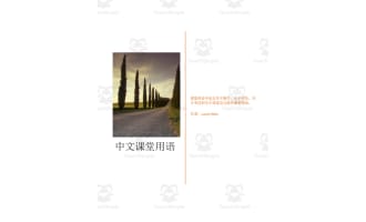 Chinese: Classroom Phrases Activity Packet