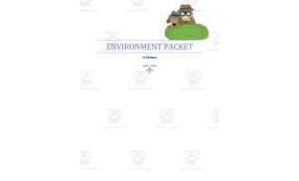 Chinese: Environment Vocabulary Packet