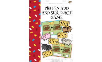 Chinese New Year Addition and Subtraction Game (pig theme)