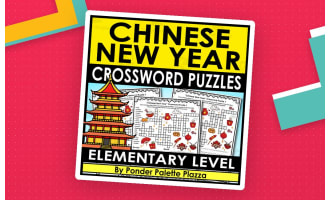 Chinese New year Crossword Puzzles + ANSWERS