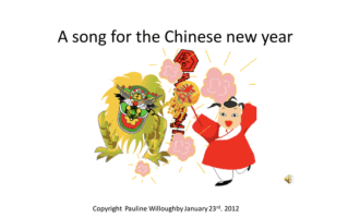 Chinese New Year Musical Lesson Plan Bundle
