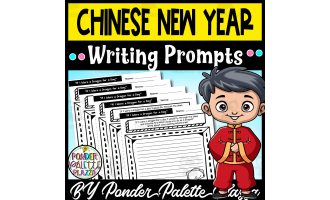 Chinese New Year Writing Prompts BUNDLE