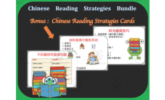 Chinese: Reading Strategies Cards
