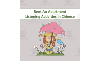 Chinese: Rent An Apartment Listening Activities