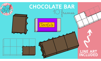 Chocolate Bar Fractions – Visual Math Activity