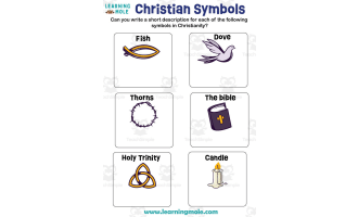 Christian Symbols Activity