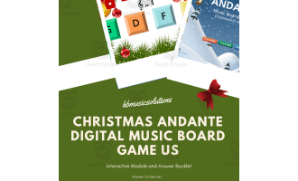 Christmas Andante Digital Music Board Game - US Version