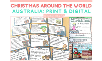 Christmas Around the World Activity | Christmas in Australia