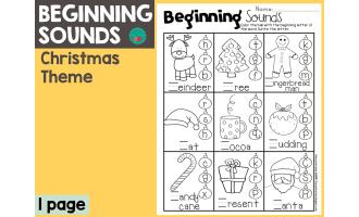 Christmas Beginning Sounds